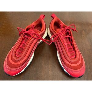 Nike Air Max Trainers Red‎ 97 Ultra 17 Gym Women's Size 7.5 Model 917704-601